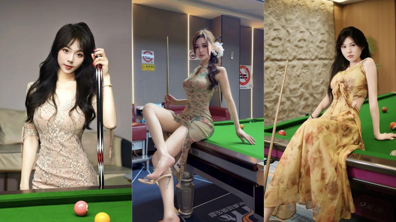 江苏宿迁沭阳台球厅中央广场壹号台球俱乐部 中央广场沭阳台球厅大瓜 美女台球助教仅为500元 献身40岁大叔 包厢战况十分激烈！封面图