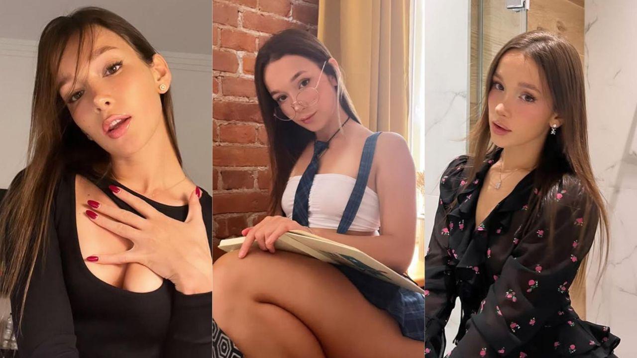 OnlyFans韩俄混血尤物EllieLeen火辣自慰视频 短裙蜜桃臀道具爆菊抽插！封面图