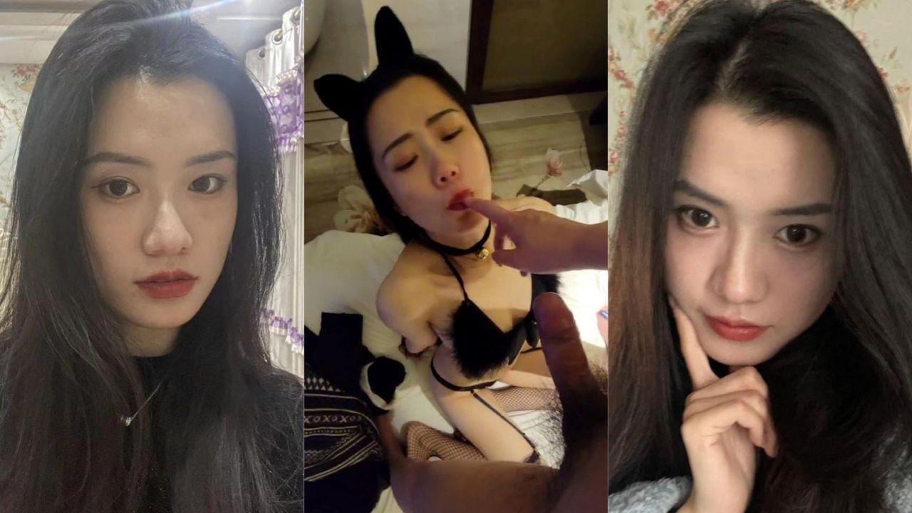 青岛已婚少妇林昕怡调教视频 黑色情趣内衣火辣反差 骑乘口爆吮吸肉棒 扇臀玩穴三洞全开！封面图