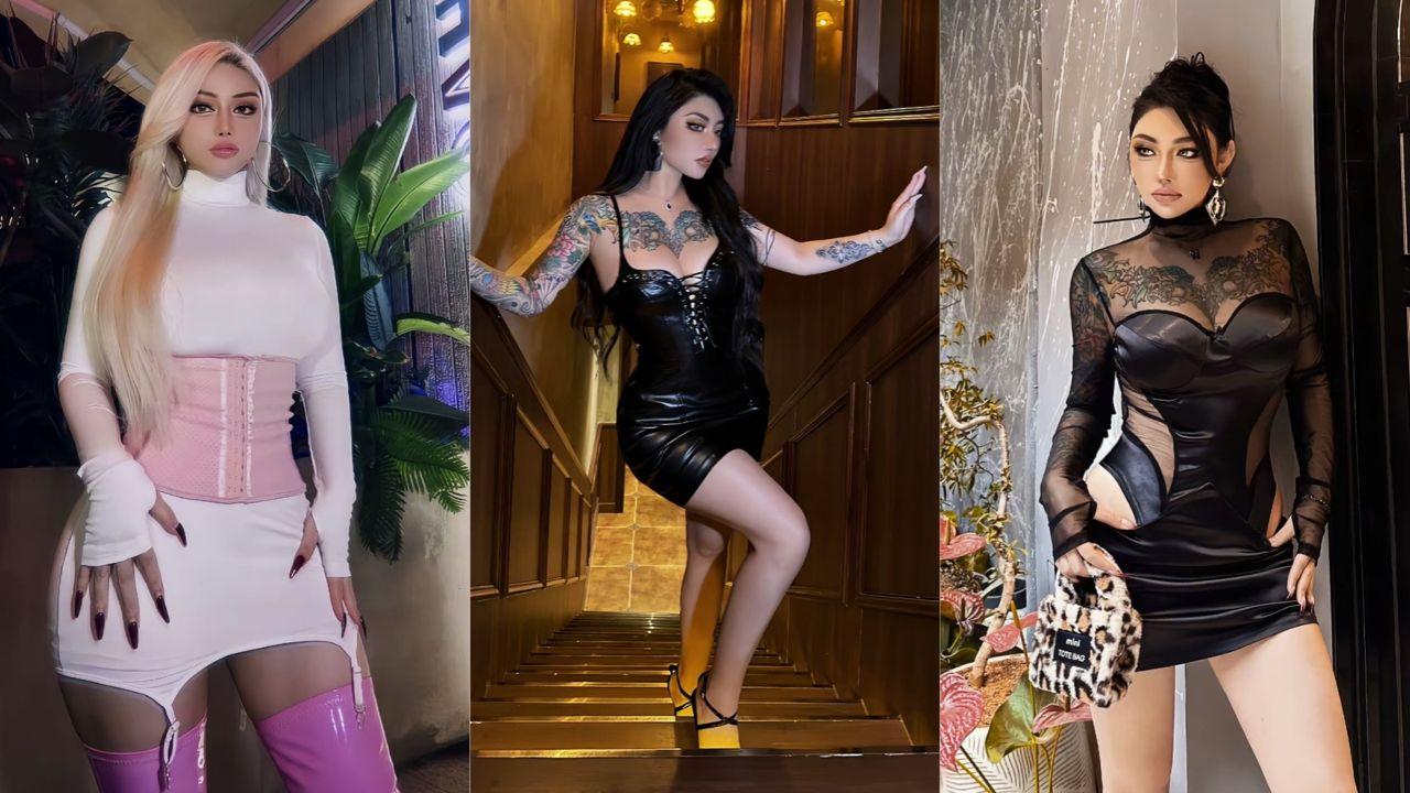 抖音巨乳女神你辣椒姐跟金主约炮 第一视角看着淫纹无套后入肥臀 一线天骚穴紧致又湿滑！封面图