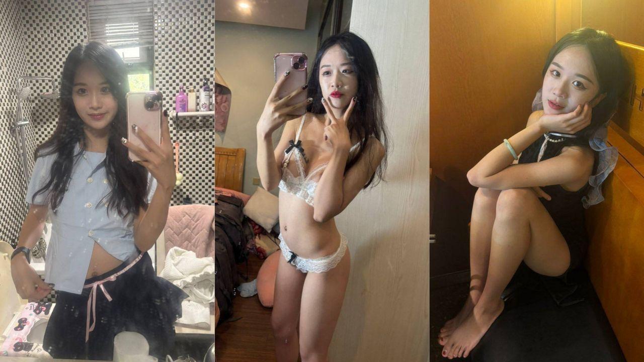 郑州工大高颜值女学生包彩萍反差视频 白虎骚逼无套爆插 掰开小穴自拍淫荡无比！封面图