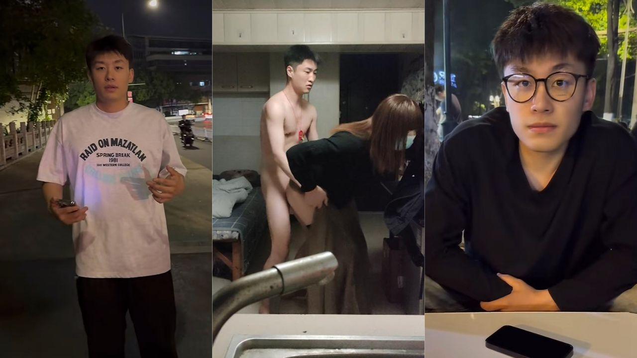 南京红姐事件再爆型男玩物 早睡哥抖音ID 早些睡 嫩屌狂操红姐骚菊 这也下得去屌！封面图