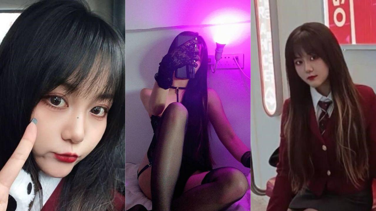 浙江理工大学大三学生何旭雅兼职情趣内衣寄拍 不露脸到露点火辣身材骚态尽显！封面图