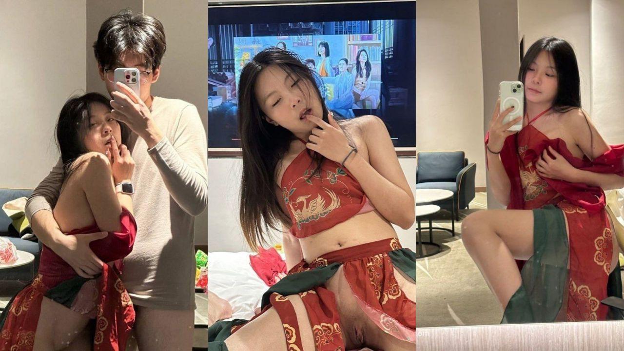 00后极品大学生和男友做爱的时候被男友偷偷拍摄 分手后被男友曝光泄密！封面图