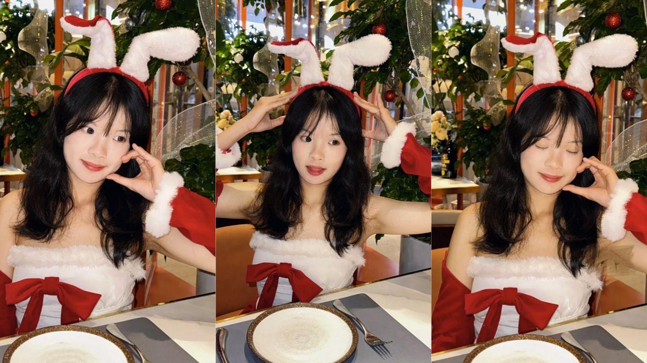 广东清纯女大学生 王安玲 约炮视频流出 圣诞女仆装白丝美腿诱惑 酒店无套抽插调教 羞涩呻吟自动骑乘榨精！封面图