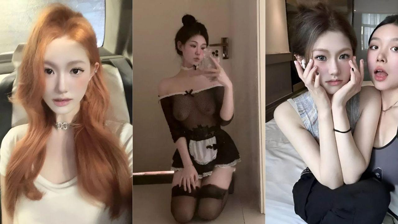 高颜值模特下海私拍流出 给老鸨发风骚视频拉皮条 外表清纯楚楚动人 内心骚劲十足尺度炸裂！封面图