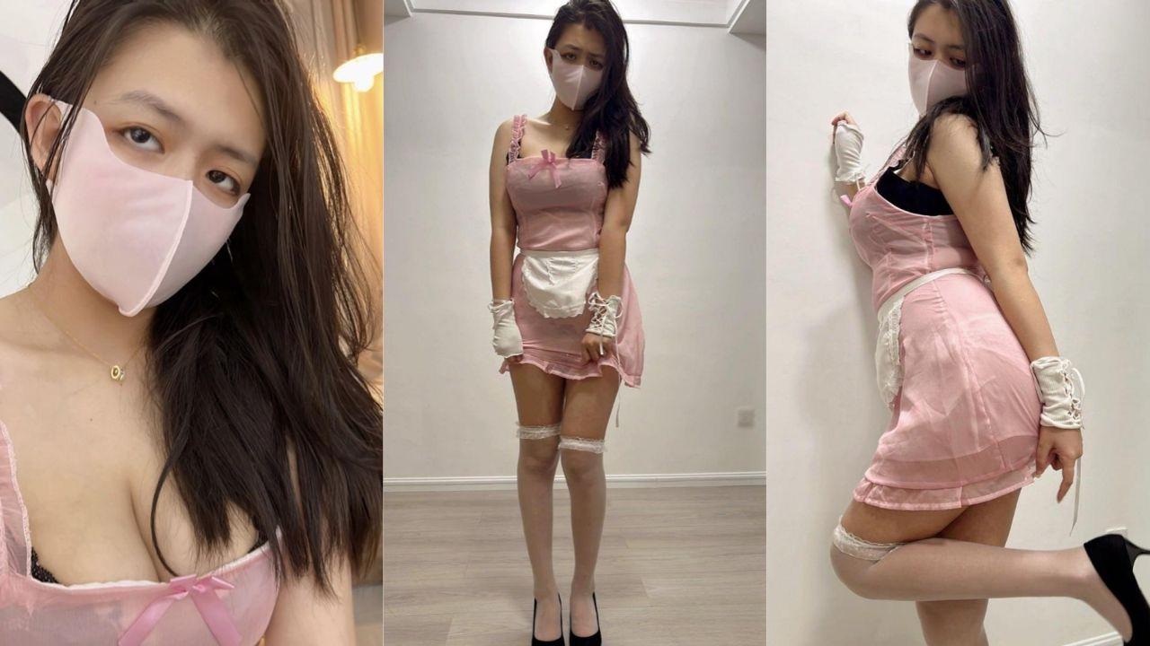 海角兄妹乱伦 大学生妹妹扮成性感小厨娘 伸着舌头迎接哥哥的精液 射得满脸都是！封面图