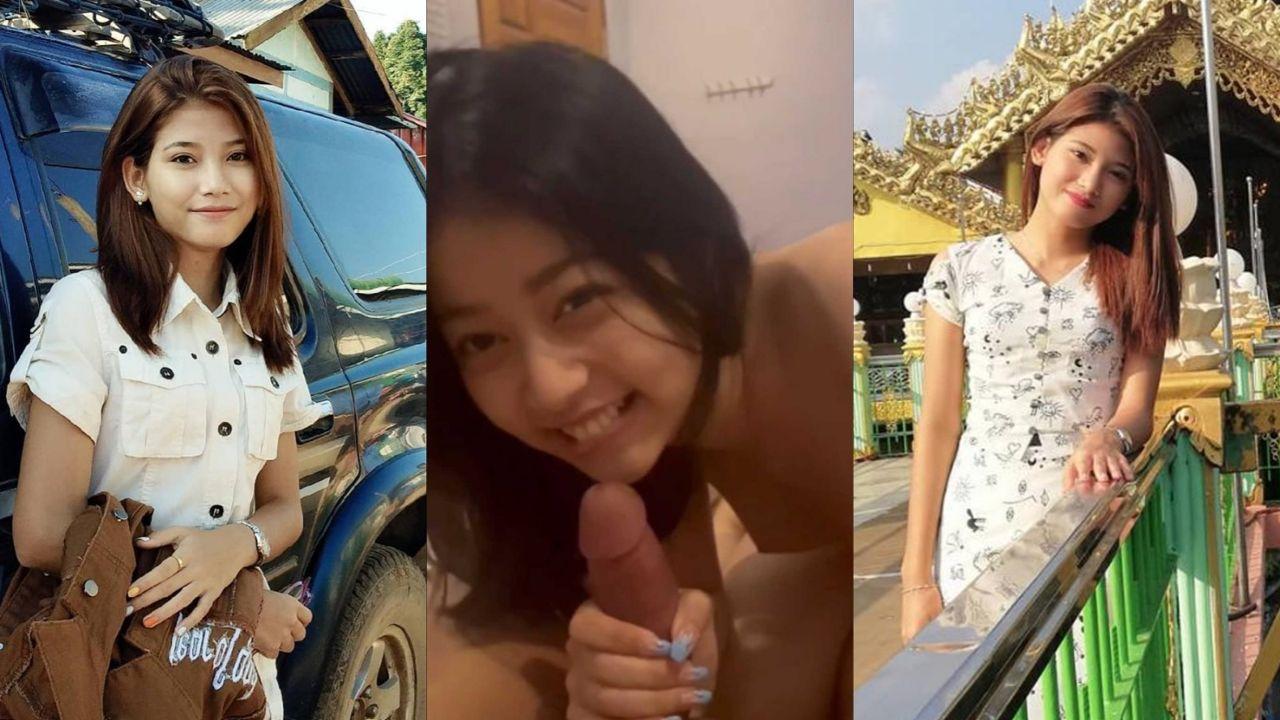 缅甸女网红 MayYadanar 口交做爱视频流出 微笑口交特别有感觉 自拍深喉蜜穴被后入爆操！封面图