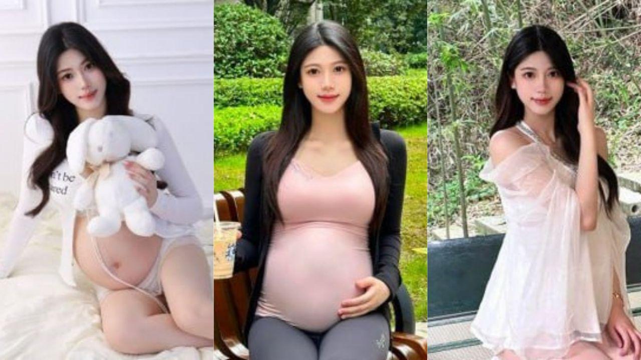 湖北极品孕妇 李芝依 拿孩子当转孕珠挑逗金主 后入抽插时翘臀高撩！封面图