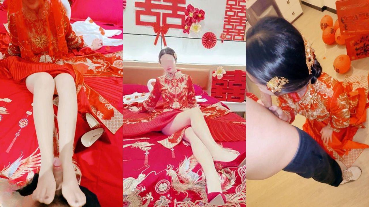 海角大神 会喷水的亲姐姐 新作视频 三周年庆限定—穿秀禾服的姐姐 嫩逼被各种玩弄爆操 不停喷水！封面图