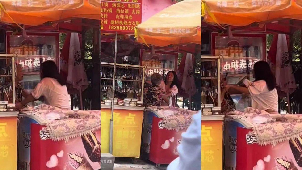 安徽芜湖婆媳大战火力全开 二人撕逼开打 因钱财纠纷大打出手 撕衣互殴视频曝光！封面图