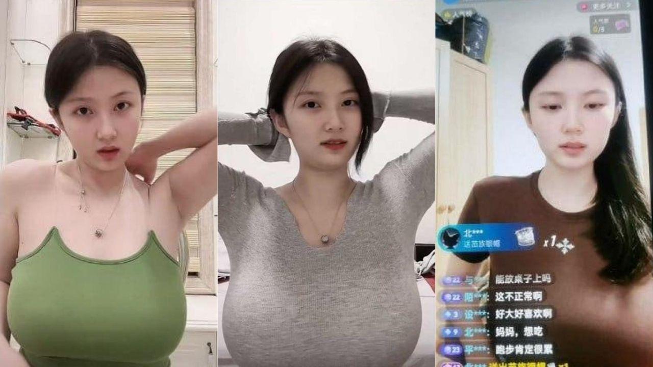 抖音巨乳网红hepei一对一大尺度福利视频流出 十几万粉丝胸器豪乳与榜一大哥自慰摸胸 纤细身材反差炸裂！封面图