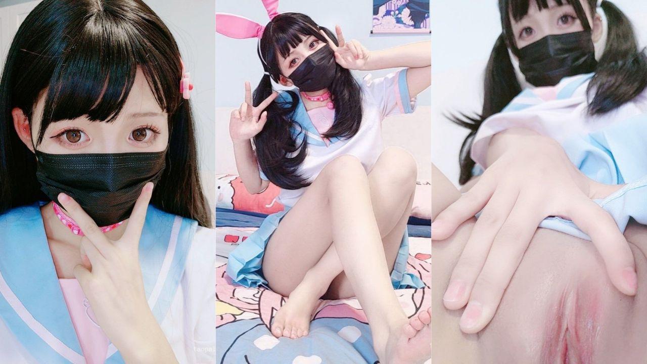 极品白虎福利姬 白袜袜格罗丫 一线天嫩穴被无套爆操 可怜巴巴的眼神真上头啊！封面图