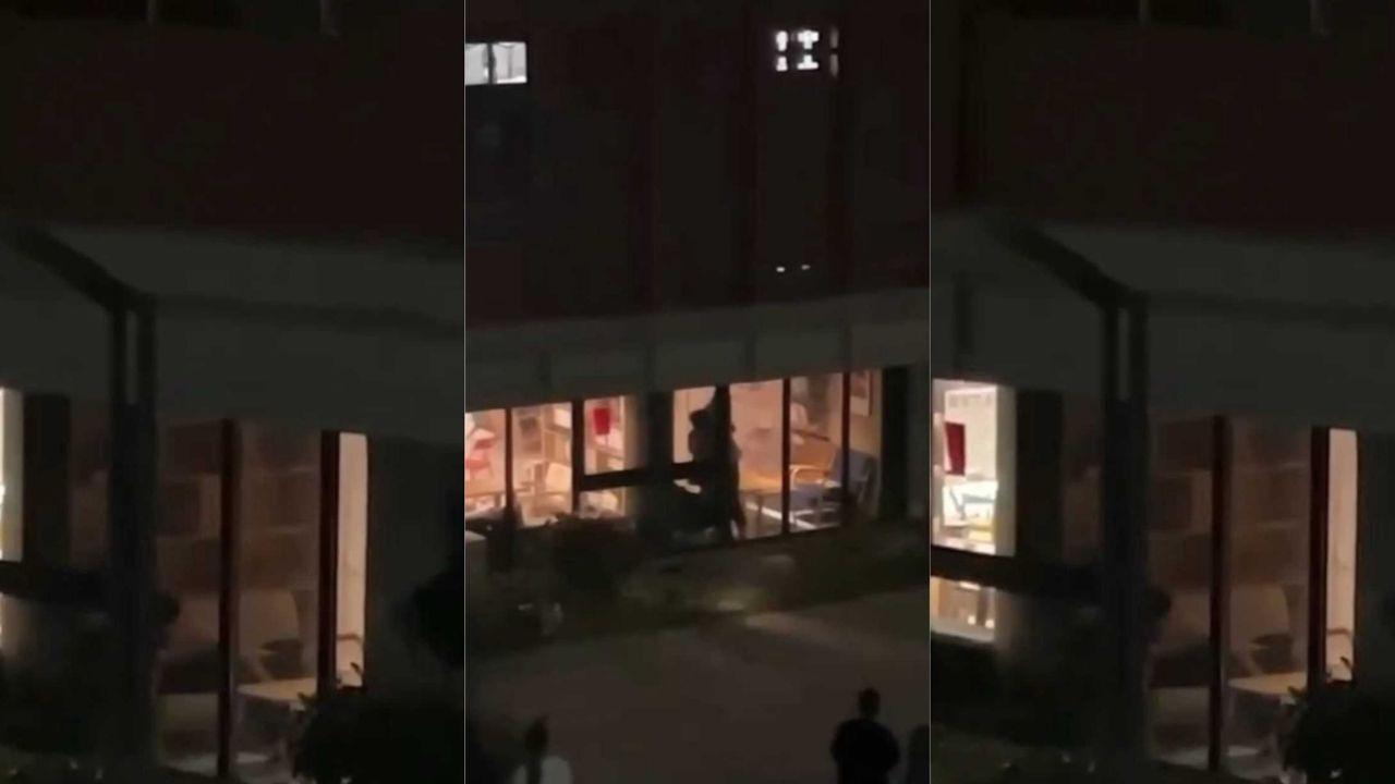 福建平潭职业技术学院 情侣隔着单向玻璃做爱被围观 这下学校表白墙不炸了吗！封面图