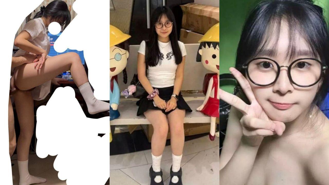 香港清纯学生妹 朱双双 户外露脸口交 白袜校服跪舔男友大屌 内裤挂在腿上被抬腿后入 还颜射一脸 ！封面图