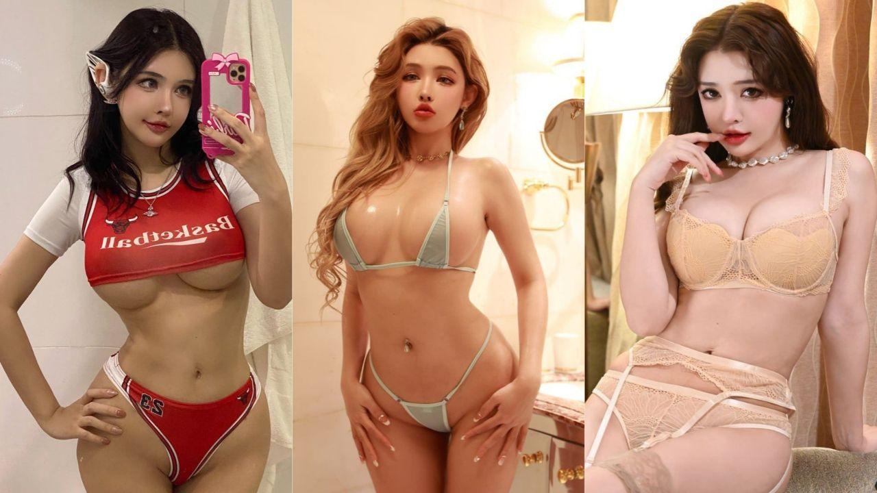 抖音百万粉丝网红女神于芷晴MINI 倾国容貌顶级身材蜂腰翘乳蜜臀 微密圈付费福利！封面图