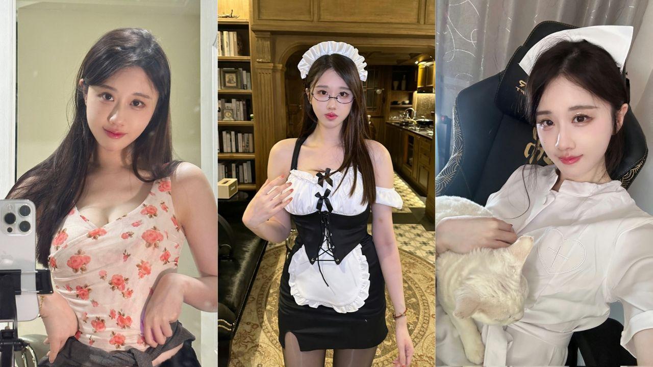 ASMR小剧场 B站风骚女主播 轩子老师 付费视频 撩人刺激触发的愉悦的酥麻感 丝袜长腿尽显诱惑！封面图