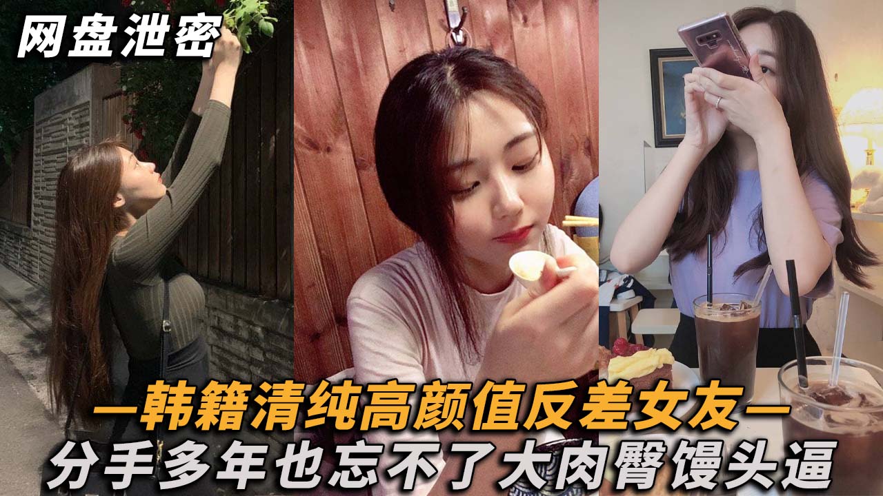 【网盘泄密】韩籍清纯顏值反差女分手多年也忘不了大肉臀馒头逼！封面图