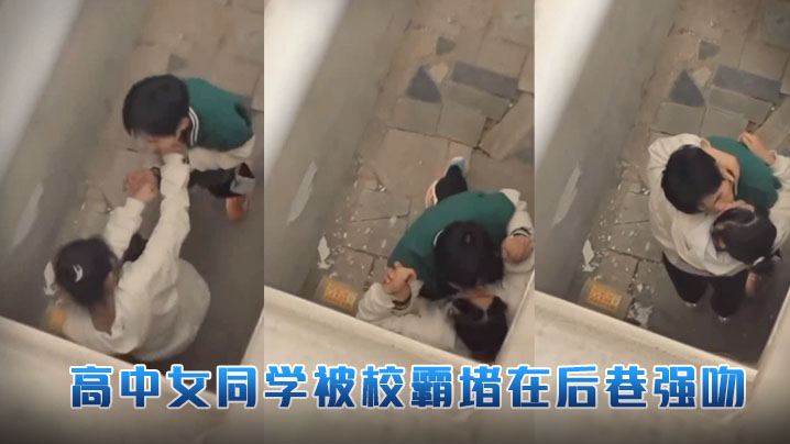 高中女同学被校霸堵在后巷强吻封面图