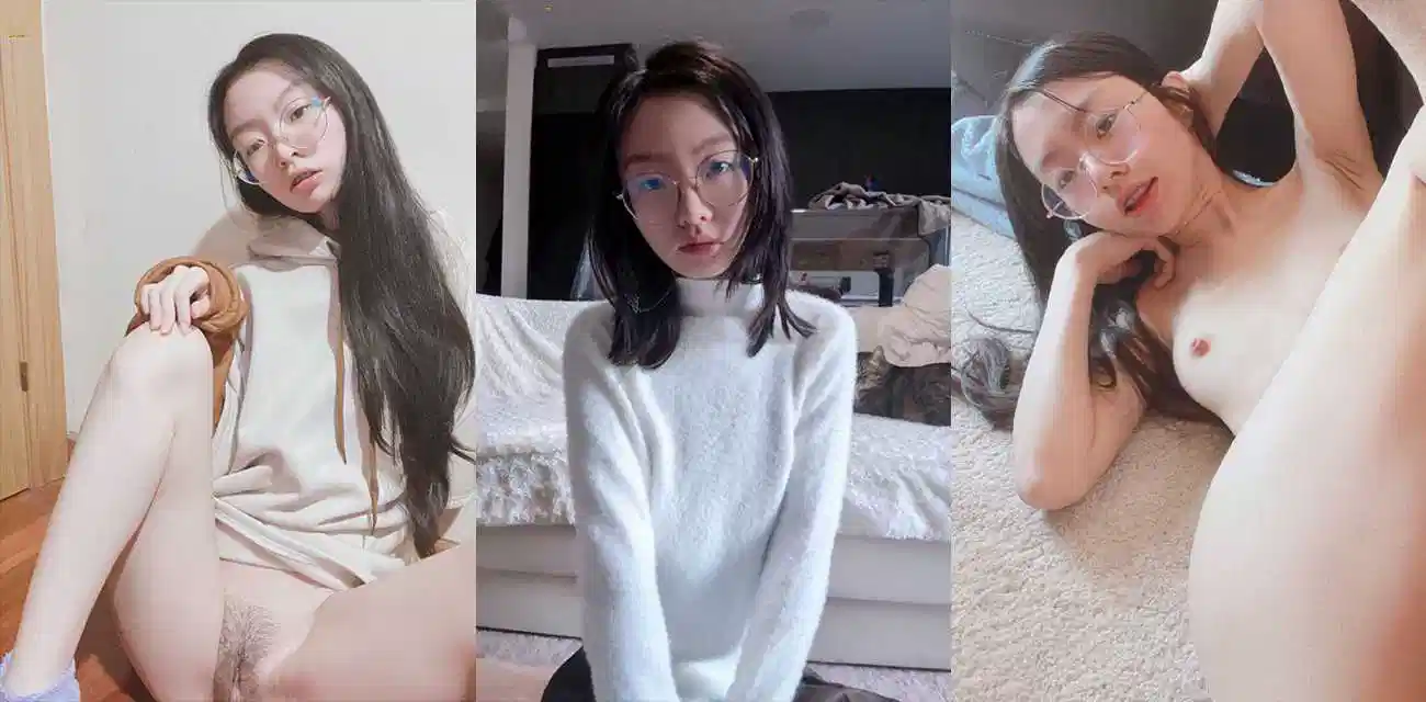 高中生眼镜少女反差自拍视频泄露，家中独演扣逼喷水到高潮浪叫娇嫩玉穴汁水横流封面图