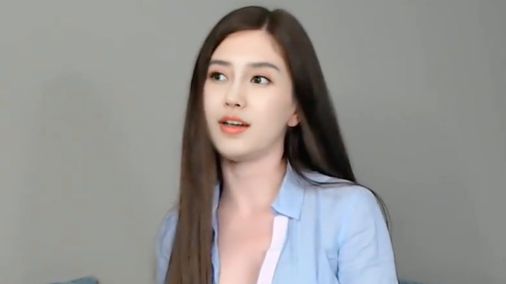 AI换脸明星杨颖，淫荡抠逼自慰本色出演封面图