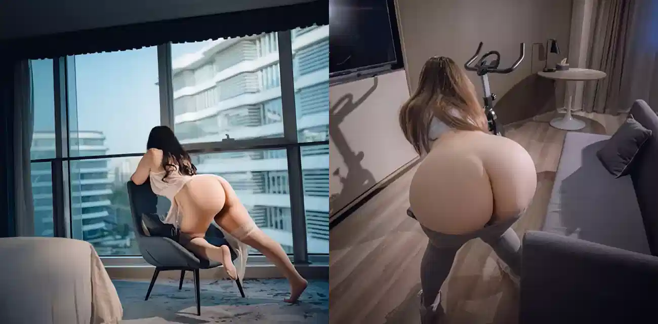 极品福利姬【麦辣鸡腿堡】化身后妈包臀纯欲长裙瑜伽裤诱惑，激情乱伦与儿子疯狂啪啪封面图