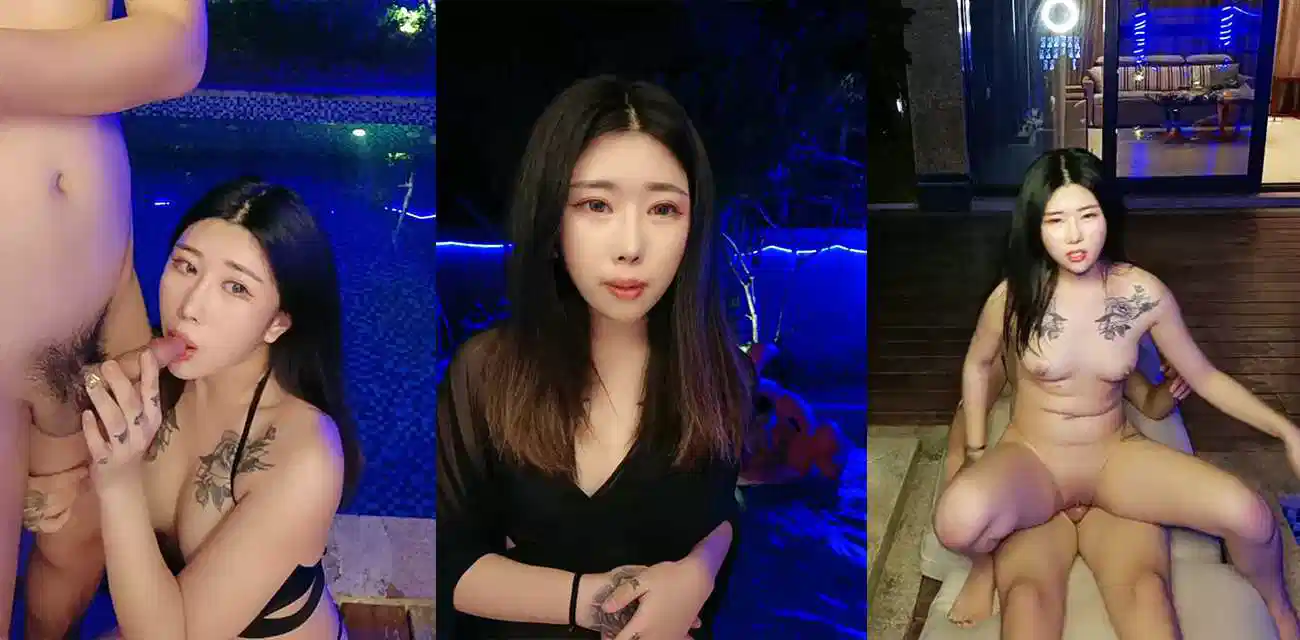 极品网黄主播【樱桃小丸子】性爱直播流出，别墅泳池边口交激战被按在水中后入爆操封面图