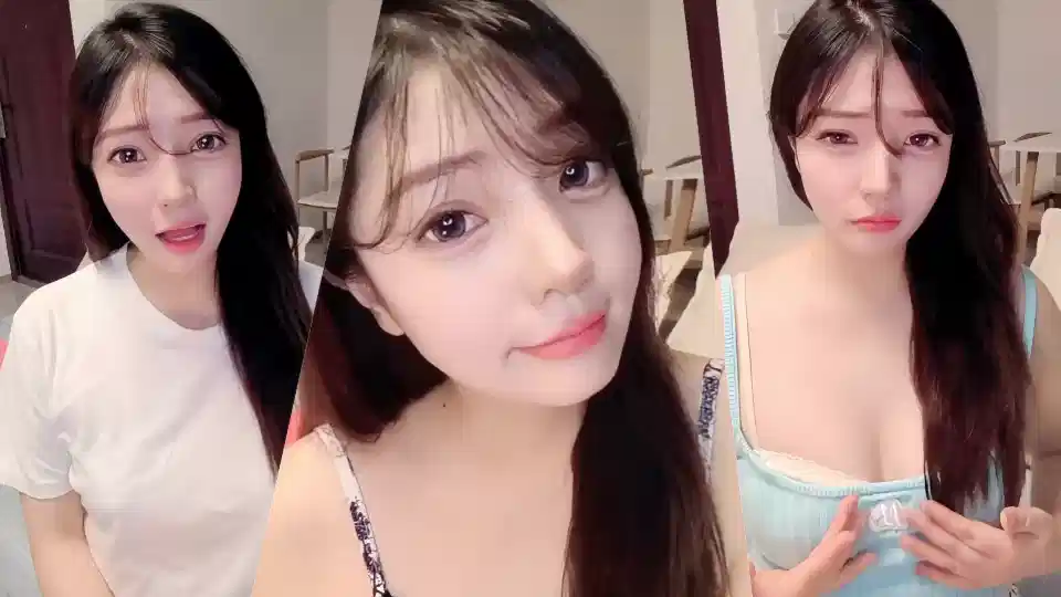 微微一笑很倾城，大眼睛校花女神【蜜安】下海福利，毛多逼粉又肥，抠逼自慰，撸点满满 (2)封面图