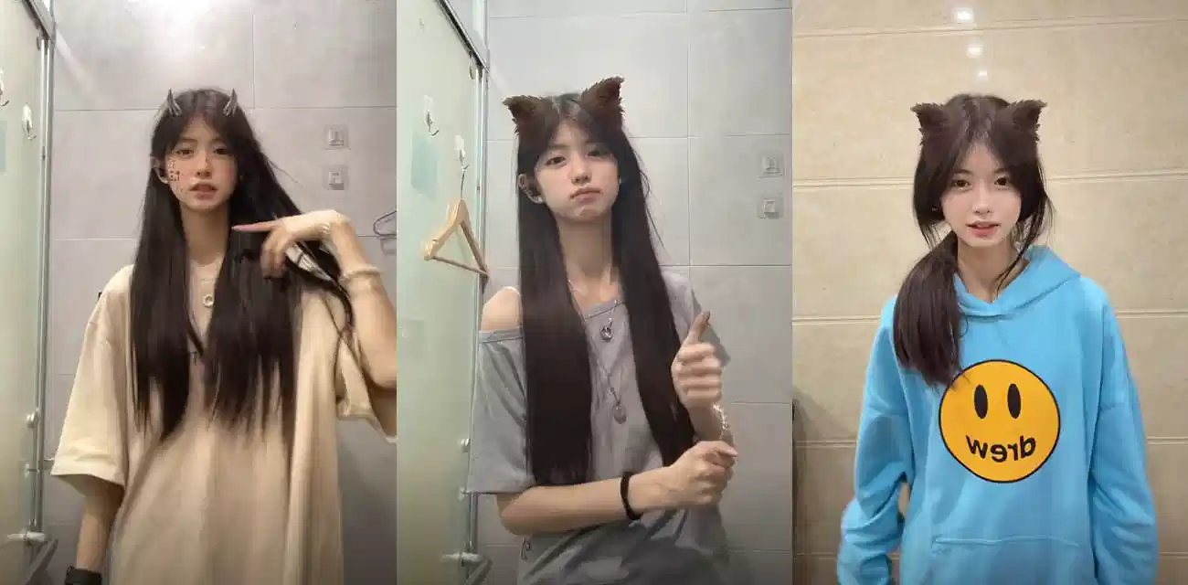 抖音百万粉丝女网红【如果说】塌房，清纯人设翻车和前男友裸聊自慰视频流出封面图