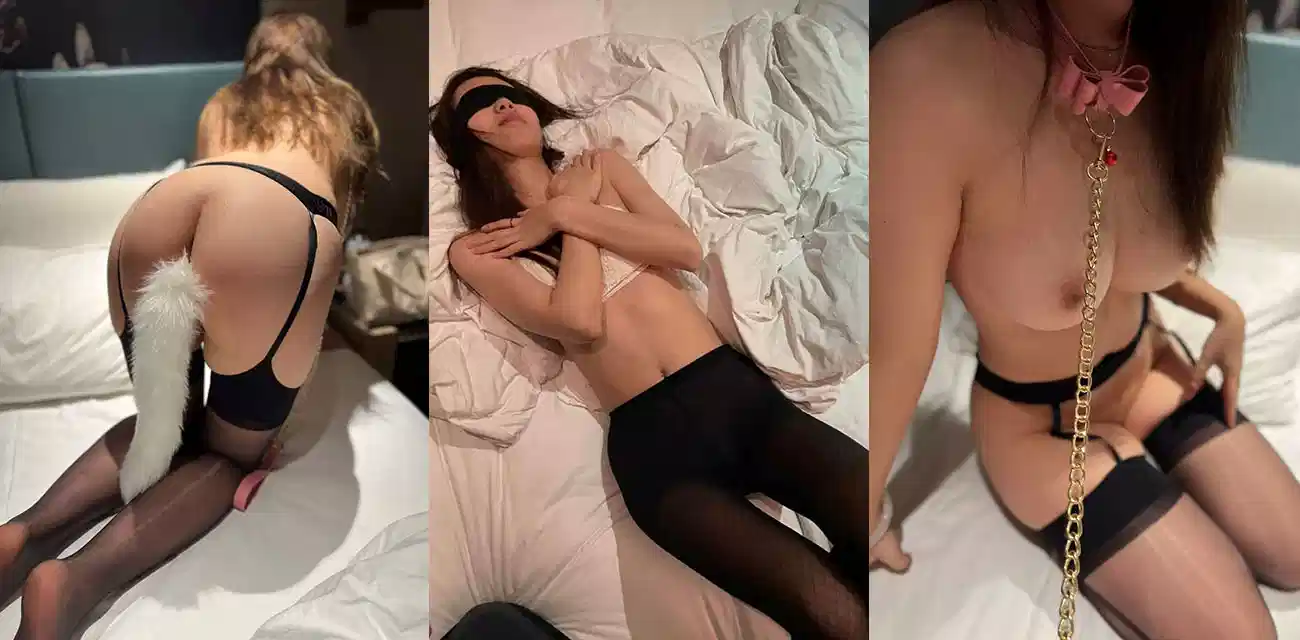 推特约炮大神【世纪金枪】约操美艳人妻，狐尾黑丝翘臀狂扭蜜穴喷涌高潮迭起封面图