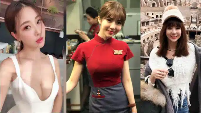 超高颜值华航空姐【张碧碧】落地即开炮，自拍性爱约炮完整版视频流出封面图