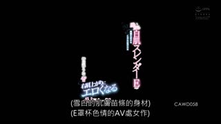 脱衣展現白肌苗條E罩杯！ 喜歡韓國的女大學生 皆川優菜20歳 AV出道作！！ CAWD-058封面图
