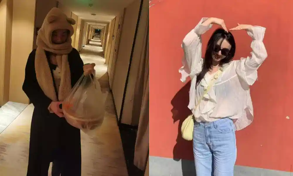 宁波某文匠公司旅游规划师【姚施敏】新婚期间背着老公出来卖必，金主操完后直接尿到逼里封面图