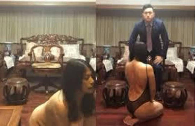 【驯养记完整版】，富家少爷圈养小母狗，日常露脸调教记录，舔鞋舔屌，内裤套头啪啪，对话精彩封面图