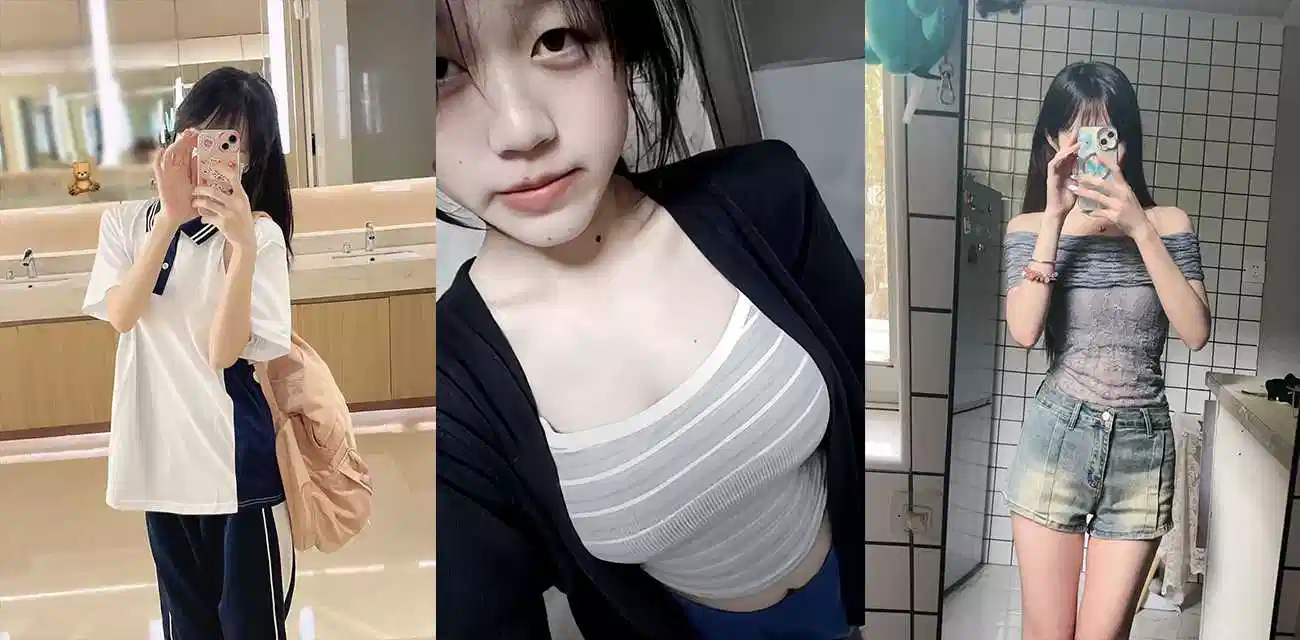 武汉六中学生妹【李思悦】网调视频流出，大奶美少女自拍露出用按摩棒花式自慰玩骚穴封面图