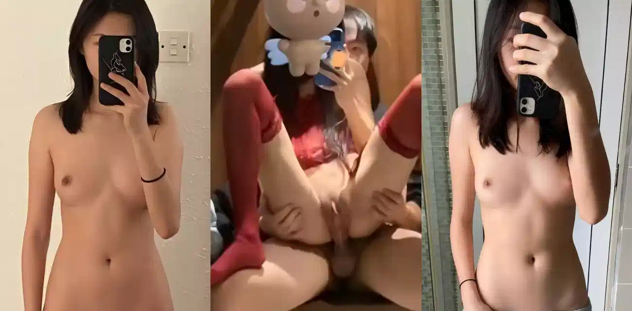 极品身材超嫩女大与体育生炮友激情交欢，身穿红丝女上位坐屌掰穴展示浓精流出封面图