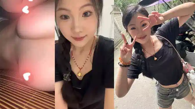 高颜值长腿学妹【纪苏韵】22岁极品身材反差少女，主动掰开嫩鲍勾引被金主大叔后入爆操封面图