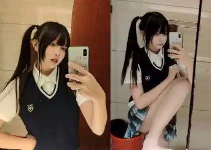 清纯白丝JK嫩妹与男友激情性爱，双马尾胯下卖力侍奉，娇嫩翘臀遭猛烈打桩封面图