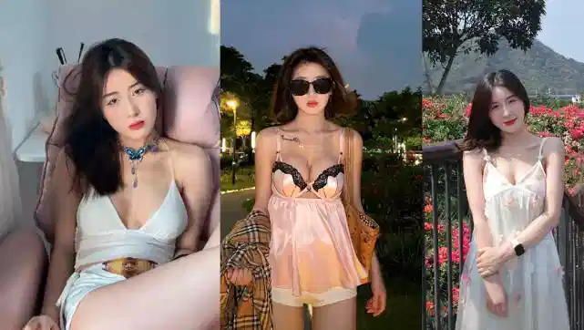 抖音网红【侯飞飞】裸聊视频泄漏，清纯少女竟被金主后入猛干，露脸骚聊揉穴自慰反差爆棚封面图