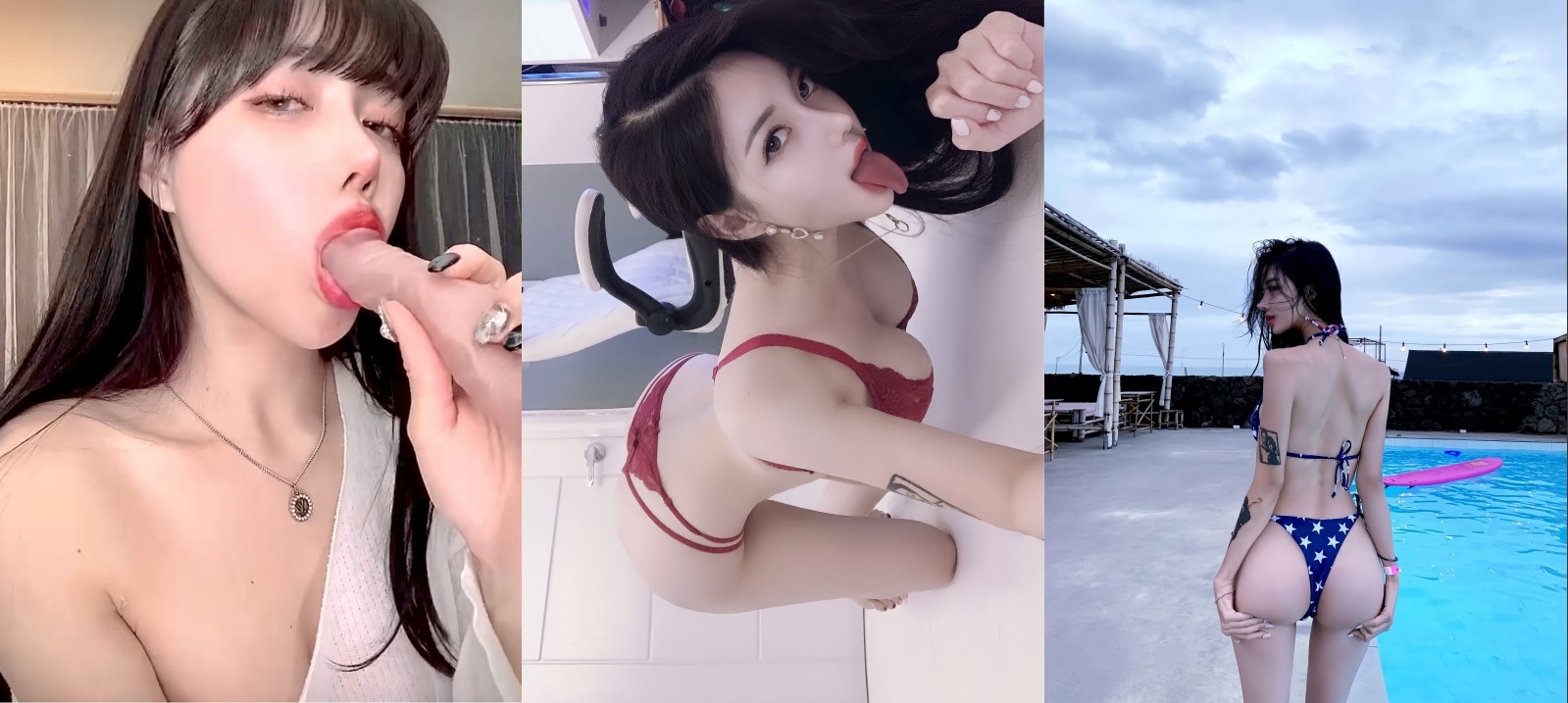 【韩国极品模特jindayul】露点视频大曝光，表情好像吃了春药一般，骚的无可救药，仿佛下一秒他就把他的蜜穴献上，诱惑至极。封面图