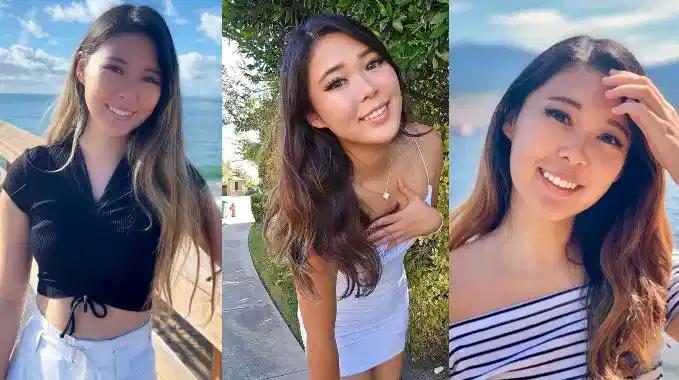 美籍华人网红女歌手【ExtraEmily】中文名李雪莉私拍流出，反差婊深喉口交还用筷子夹鸡巴吃封面图