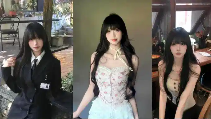 抖音高颜值美少女【恋爱绝缘体】身材高挑的甜美女神，逆天长腿细腰翘臀内衣私拍视频流出封面图