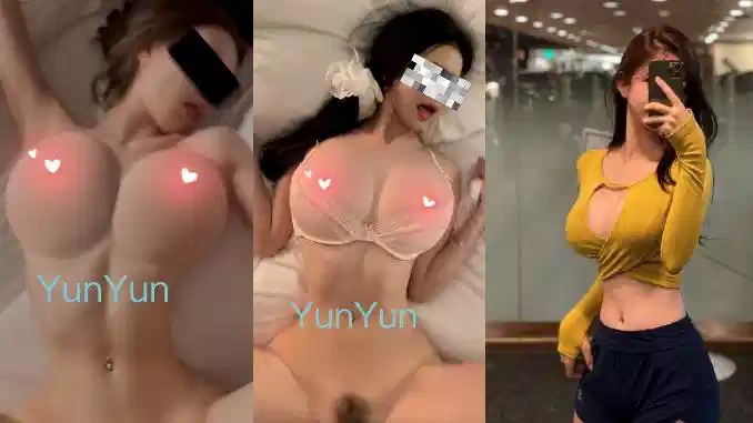 推特巨乳女神【云云是我呀】超级大奶晃的挪不开眼，黄金比例身材完美炮架子封面图