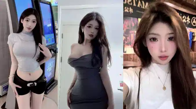 颜值反差女主播【VV星球】福利流出，黑色蕾丝薄纱下的骚气让人瞬间浴血沸腾封面图