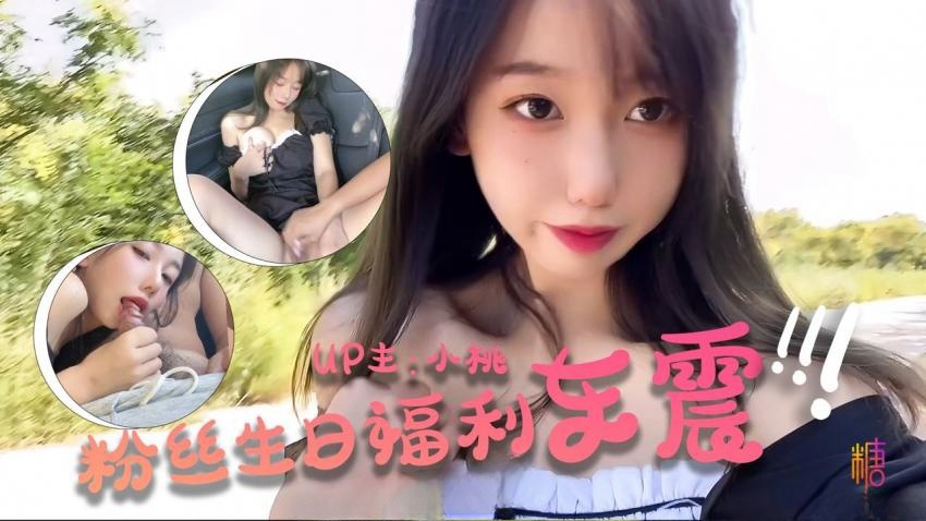 【小桃酱】-粉丝生日祭 - 车震福利封面图