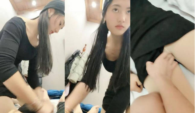 難得一見的非常清純的小姐姐給他正規按摩這麼漂亮的妞一定要搞一炮還無套封面图