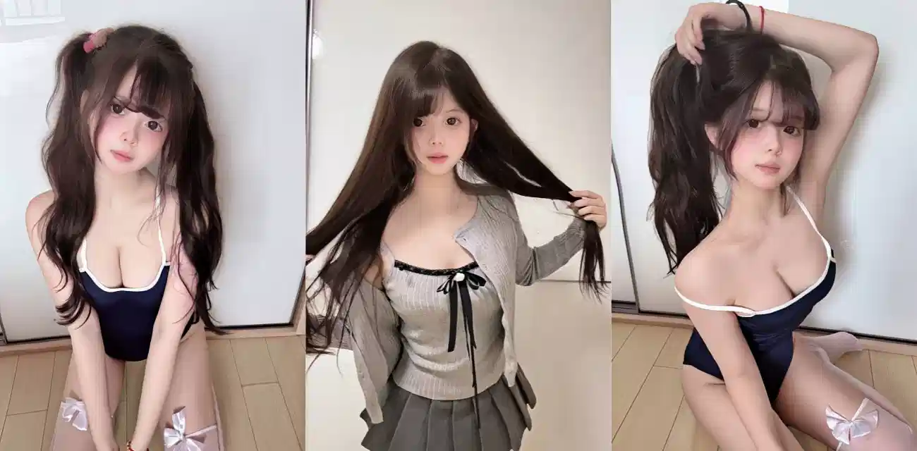 OF童颜巨乳网红【Namprikk】重磅福利视频，傲人巨乳尽显性感魅力挑逗动作狂野扭臀诱惑至极封面图