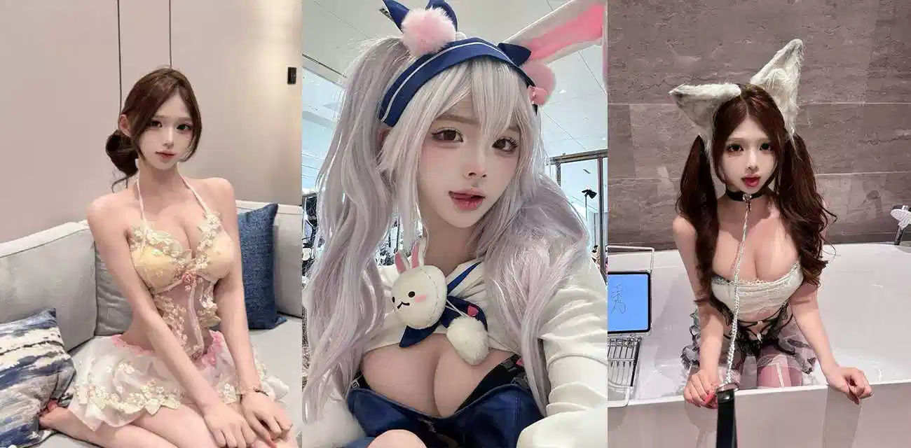 顶流女网黄【李恩秀】福利混剪，童颜巨乳高挑尤物戴跳蛋玩露出调教，勾引外卖员约炮小奶狗花式3P超淫荡封面图