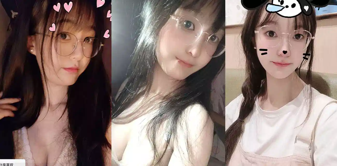 江苏21岁眼镜妹【钟晓楠】金主视频曝光，电影院跳蛋狂叫楼道扒光勾引同学引热议封面图