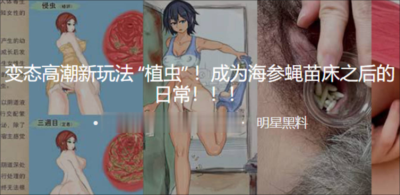 变态高潮新玩法植虫成为海参蝇苗床之后的日常封面图